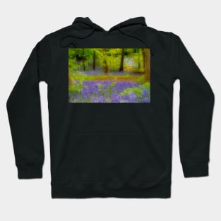 Dreamy bluebell art Hoodie